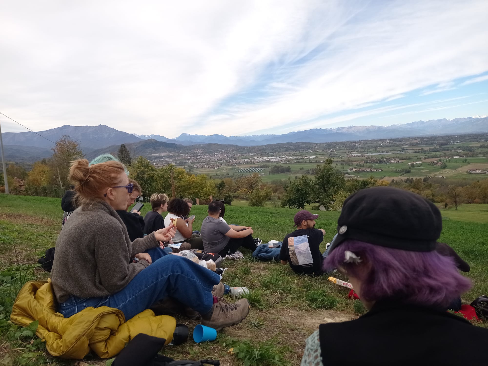 gemeinsames Picknick